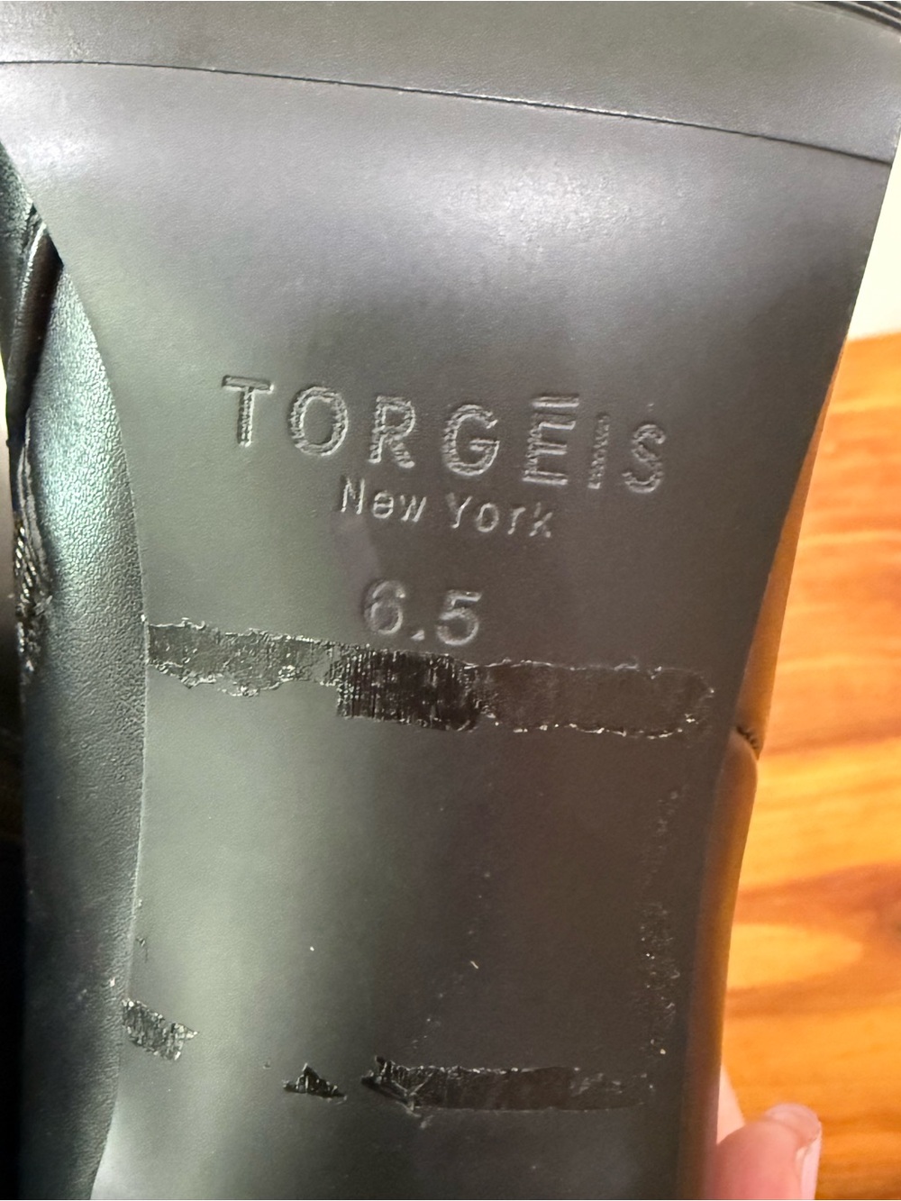 NWOT Torgeis Women's Carlotta Tall Black Boots - Picture 4 of 5